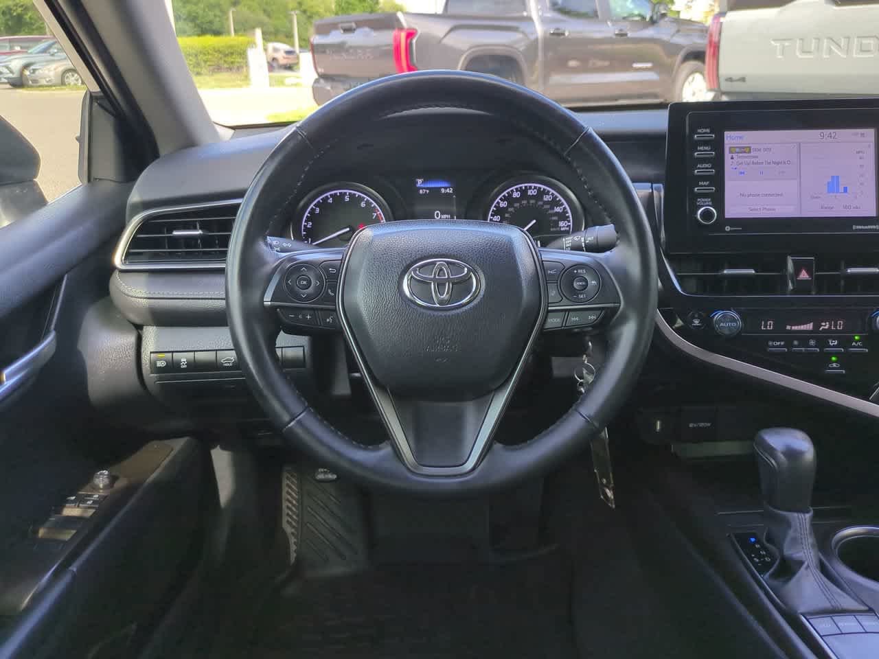 Certified Used 2024 Midnight Black Metallic Toyota SE image 15