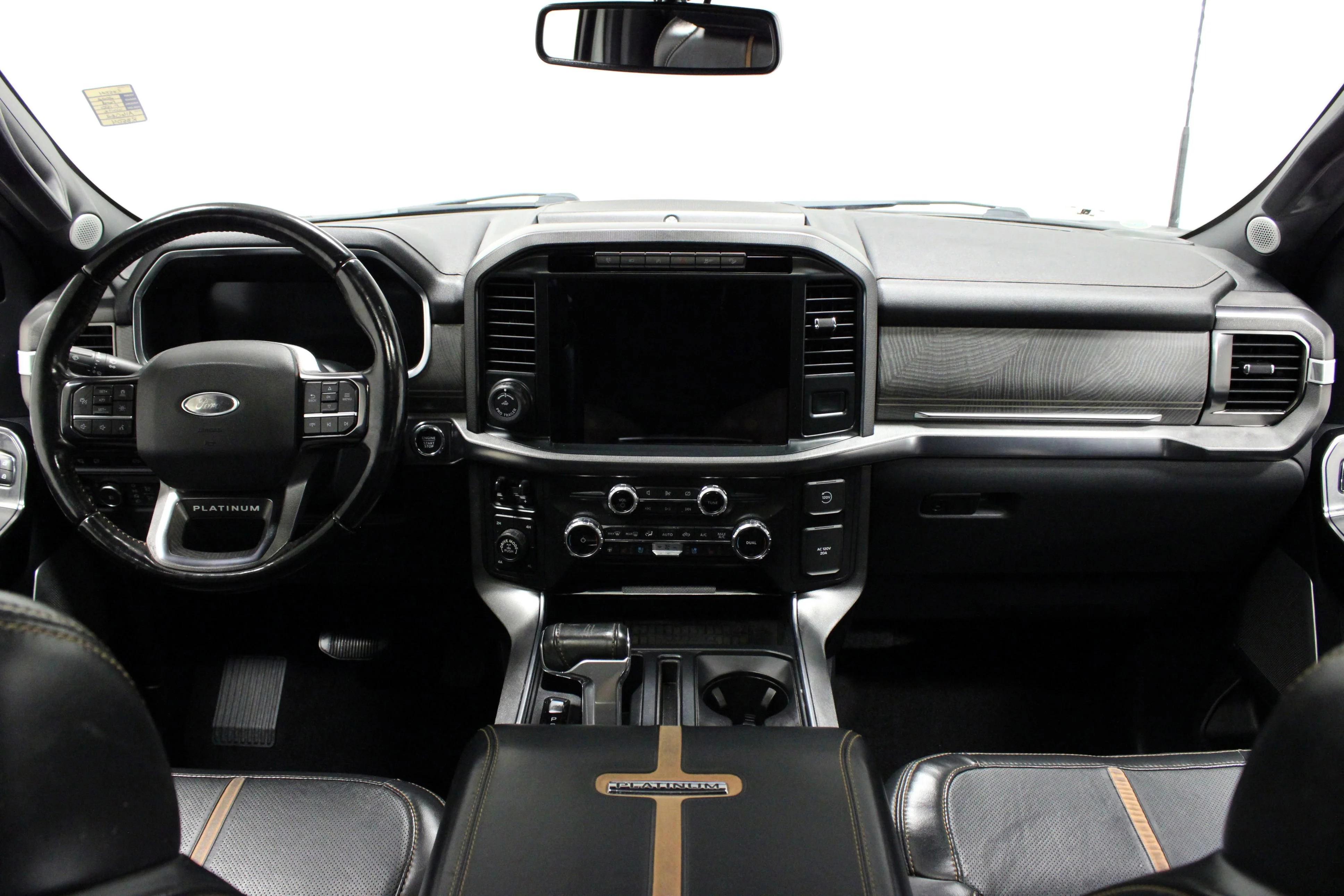 Used 2022 Star White Metallic Tri-Coat Ford Platinum image 22
