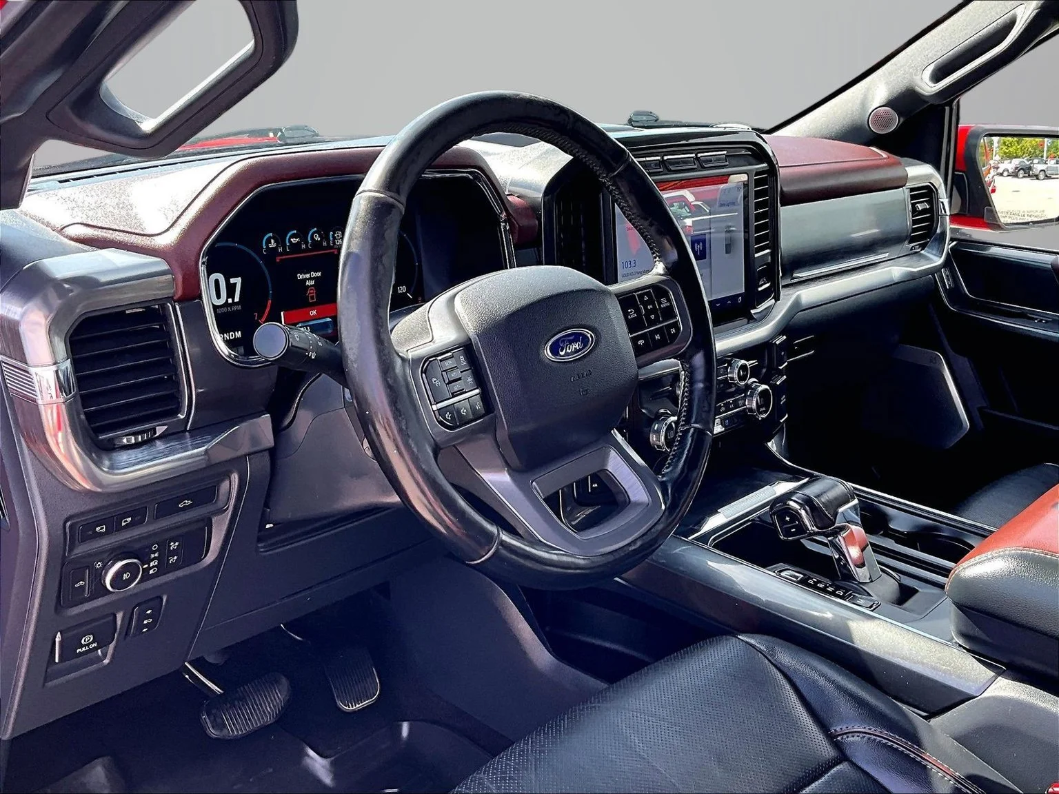 Used 2021 Red Ford Lariat image 15