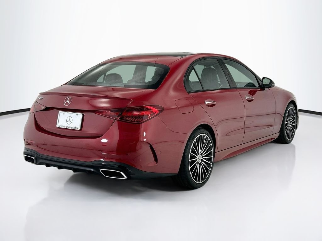 Certified Used 2026 MANUFAKTUR Patagonia Red Metallic Mercedes-Benz C 300 image 5