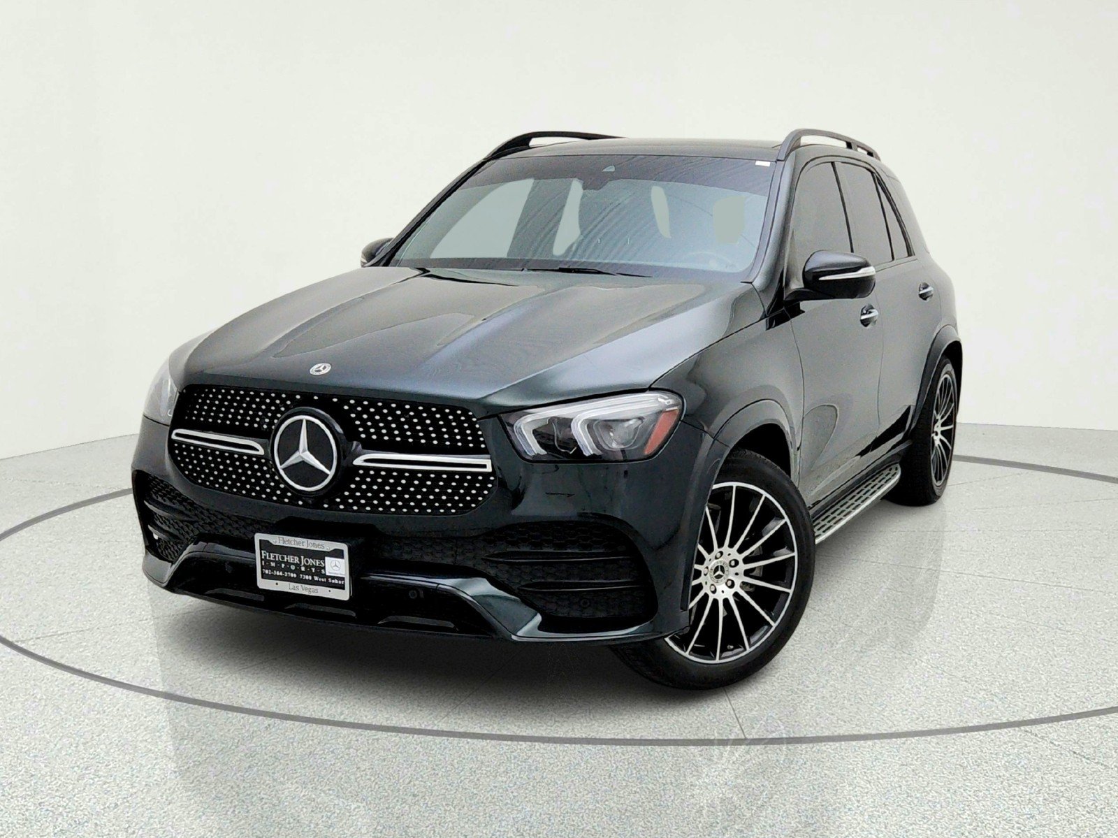 Used 2021 Emerald Green Metallic Mercedes-Benz GLE 450 image 2