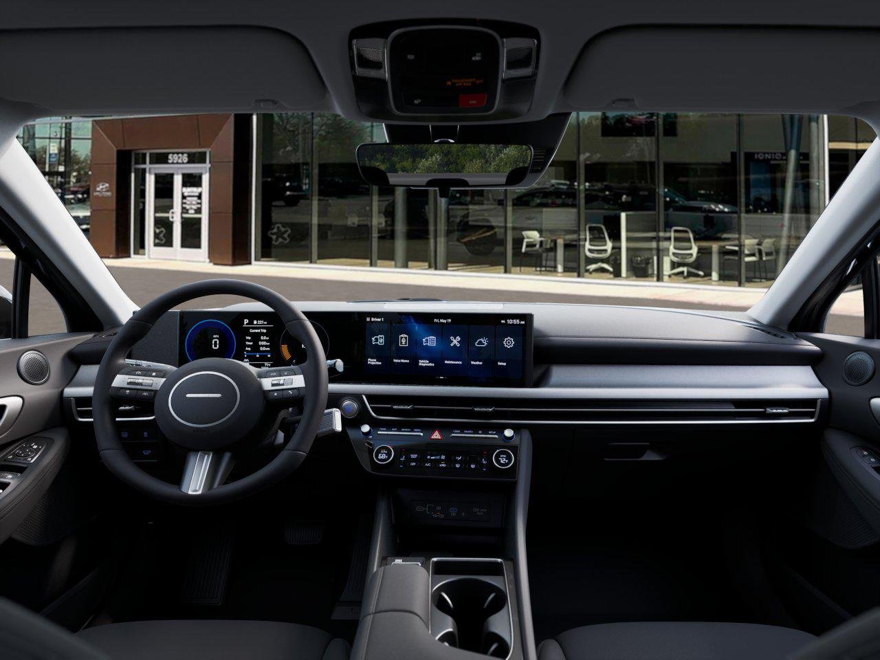 New 2026 Abyss Black Hyundai SEL image 11