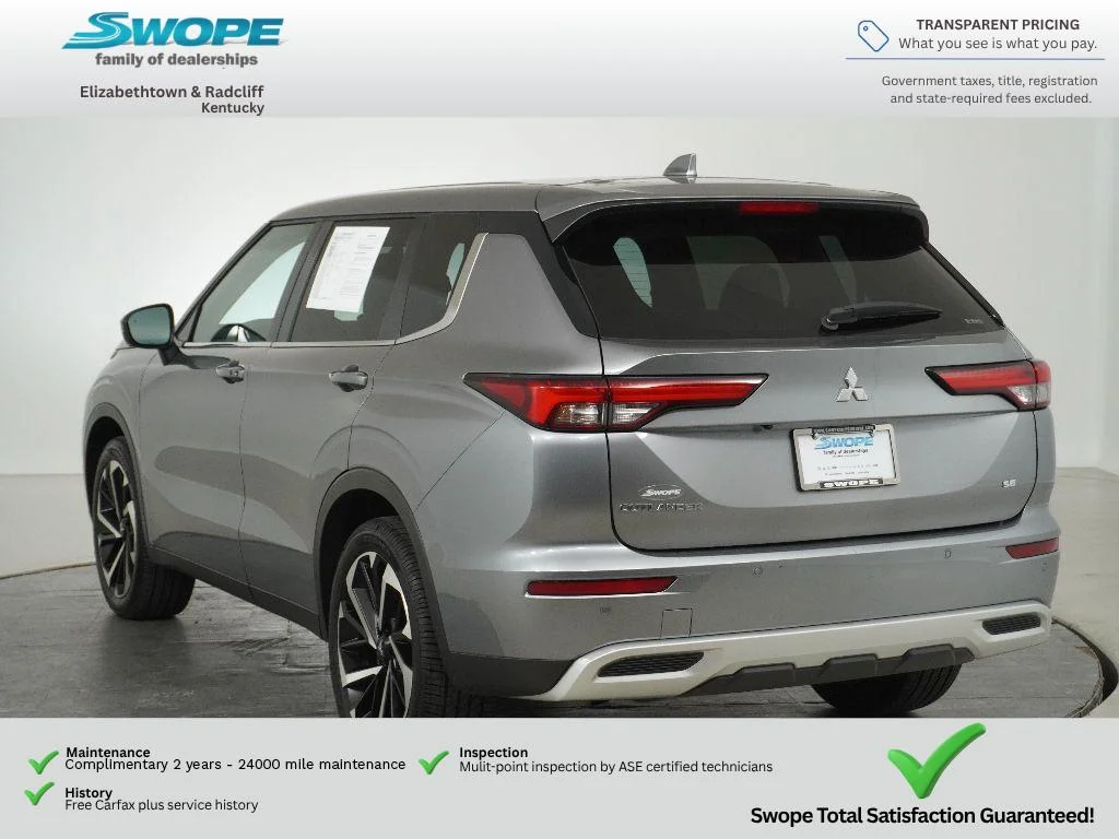 Used 2023 Mercury Gray Metallic Mitsubishi SE image 5