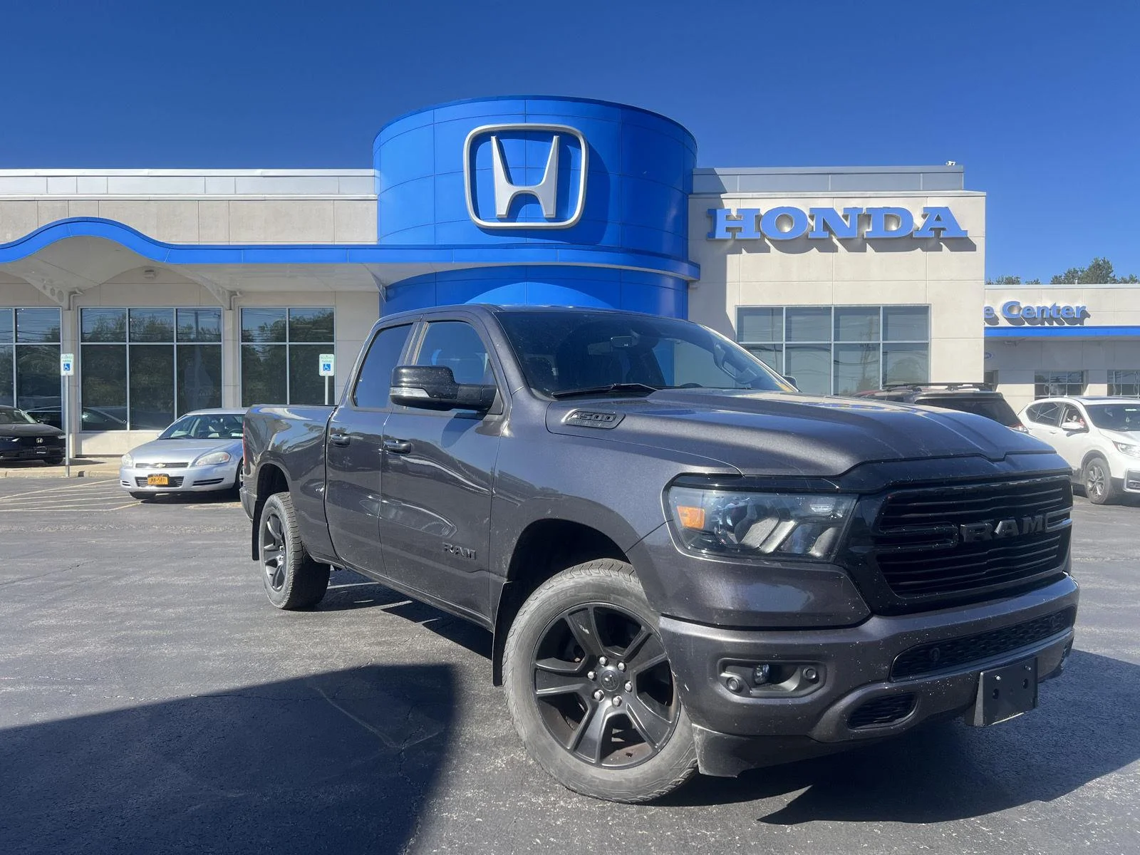 Used 2021 Granite Crystal Metallic Clearcoat Ram Big Horn image 21