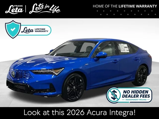 New 2026 Acura Integra A-Spec Tech Package
