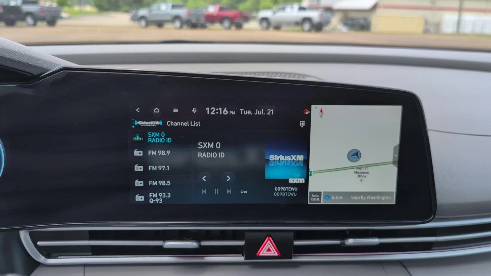 Used 2025 Intense Blue Hyundai SEL Convenience image 22