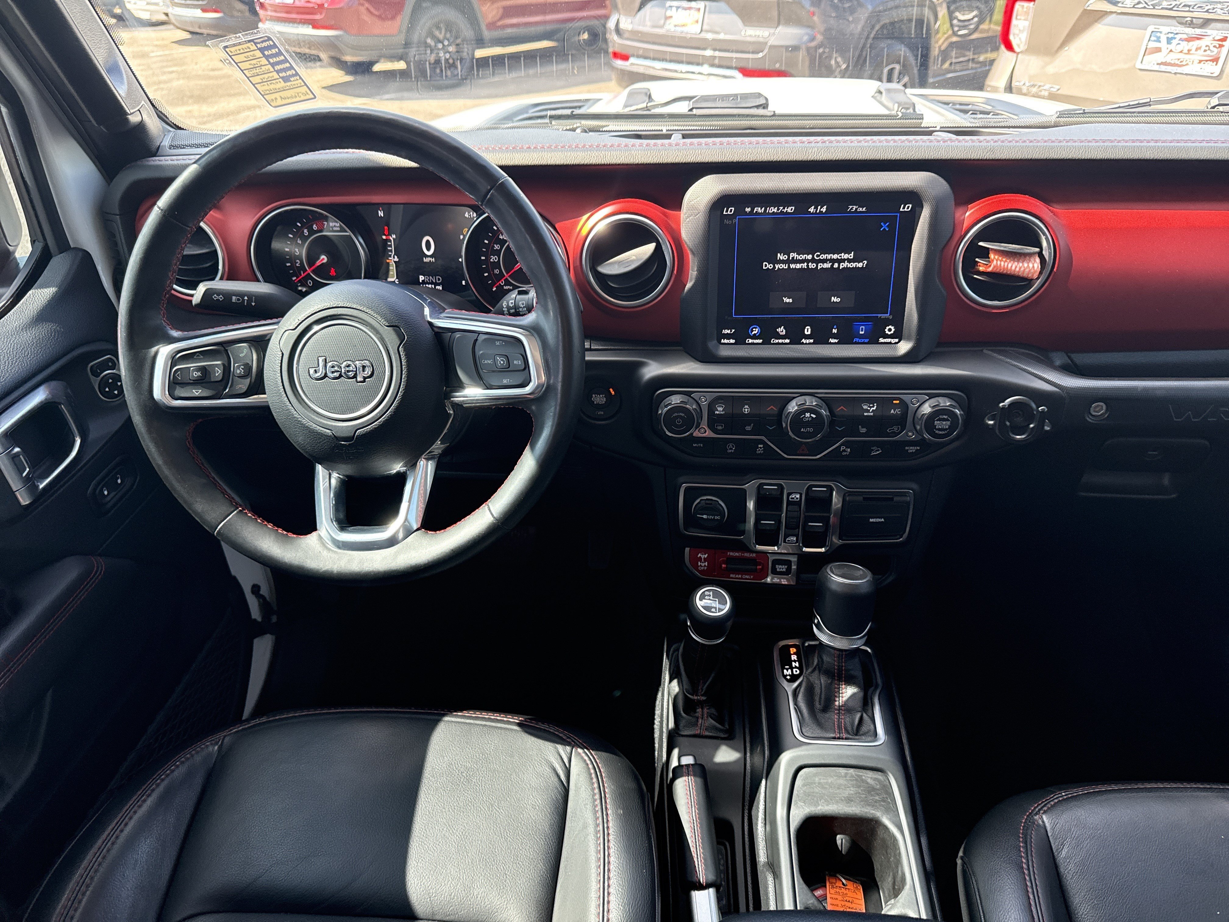 Used 2020 Bright White Clearcoat Jeep Rubicon image 29