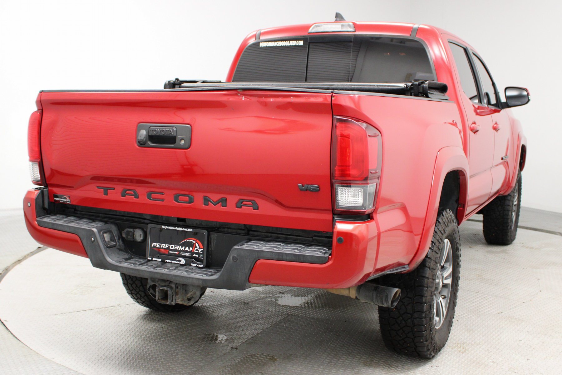 Used 2018 Barcelona Red Metallic Toyota TRD Sport Double Cab 5
