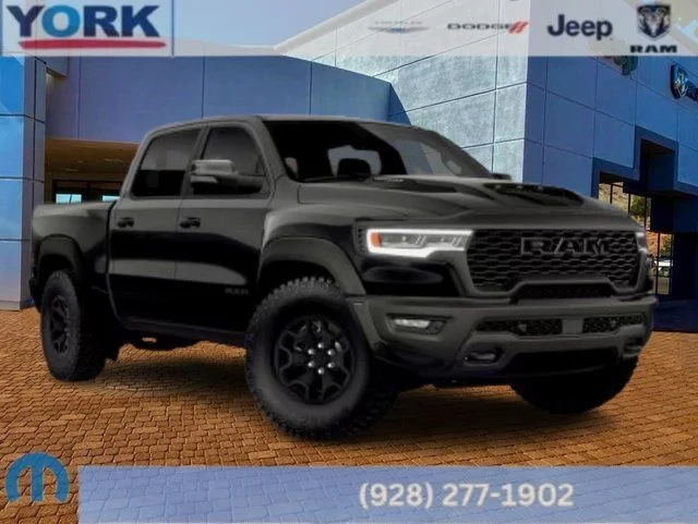 New 2026 Diamond Black Crystal Pearl-Coat Exterior Paint RAM RHO image 1