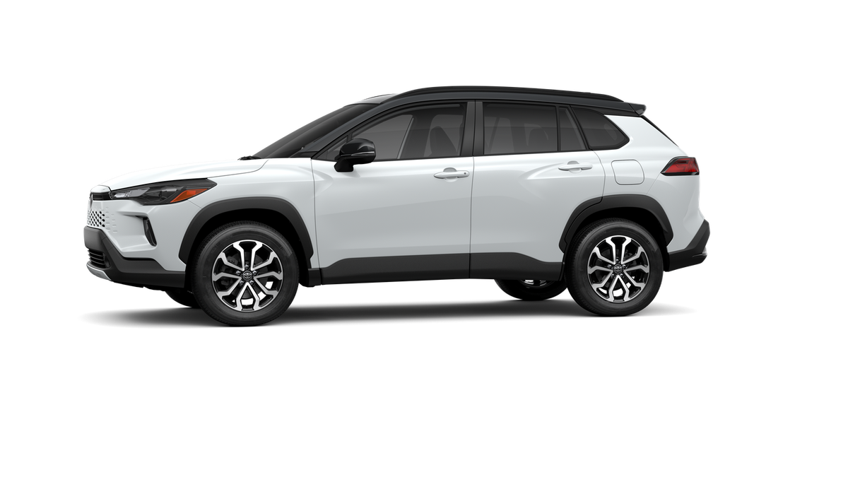 New 2026 Wind Chill Pearl with Jet Black roof Toyota Hybrid SE image 11