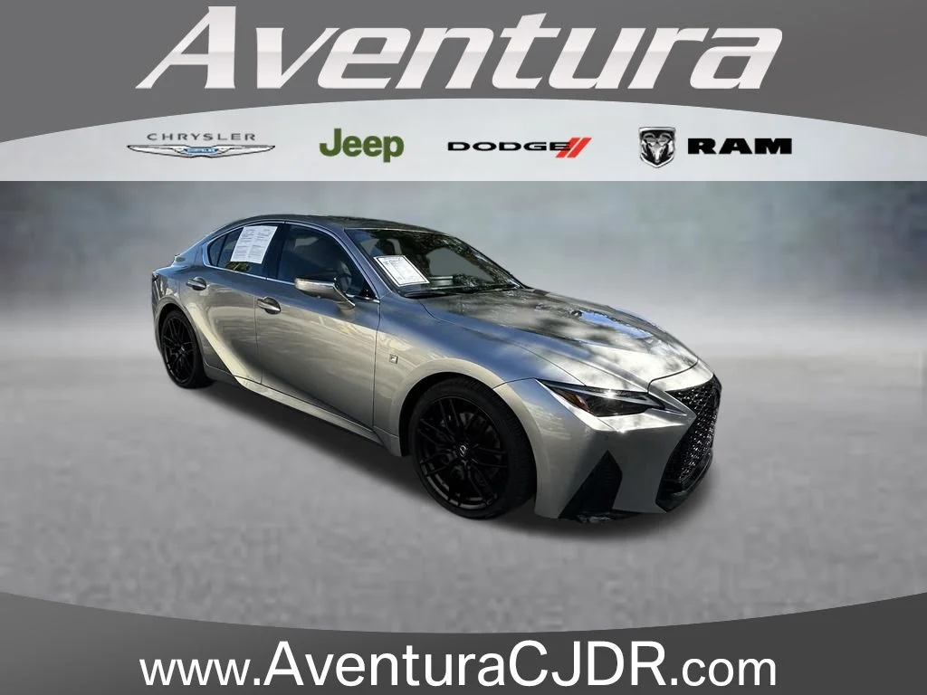 Certified Used 2023 Silver Lexus 350 F SPORT image 1