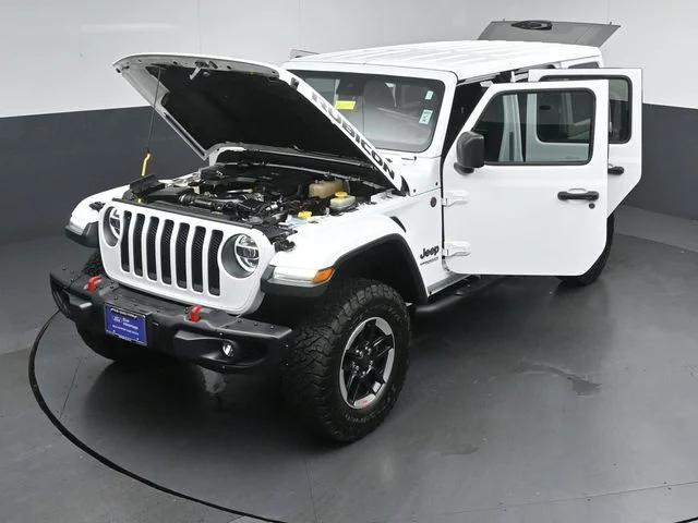 Certified Used 2019 White Jeep Unlimited Rubicon image 52