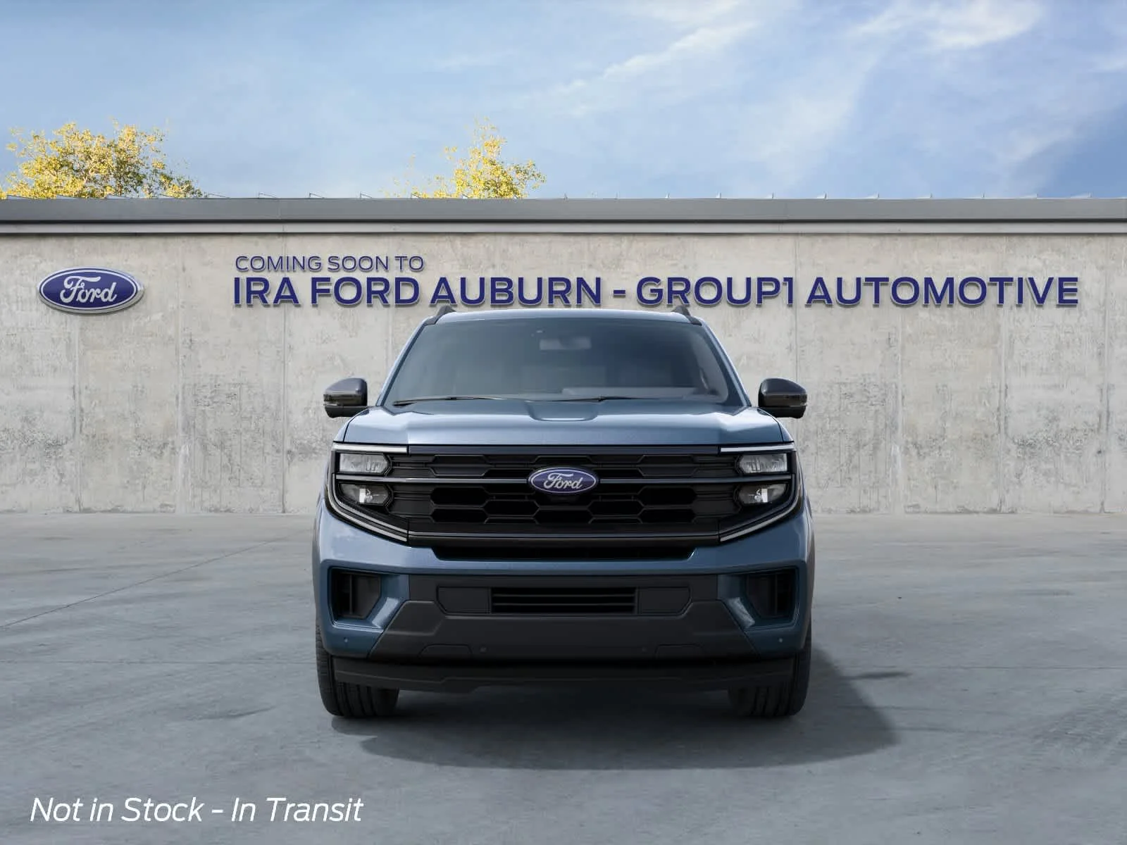 New 2027 Nocturnal Blue Metallic Ford Active image 3