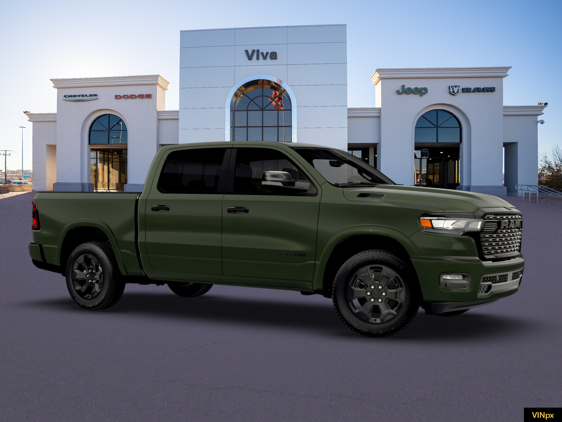 New 2026 Serrano Green Metallic RAM Big Horn/Lone Star image 10