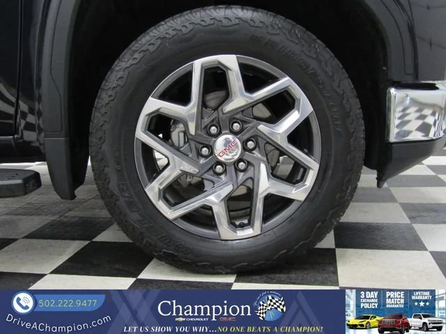 Certified Used 2024 Titanium Rush Metallic GMC SLT image 3
