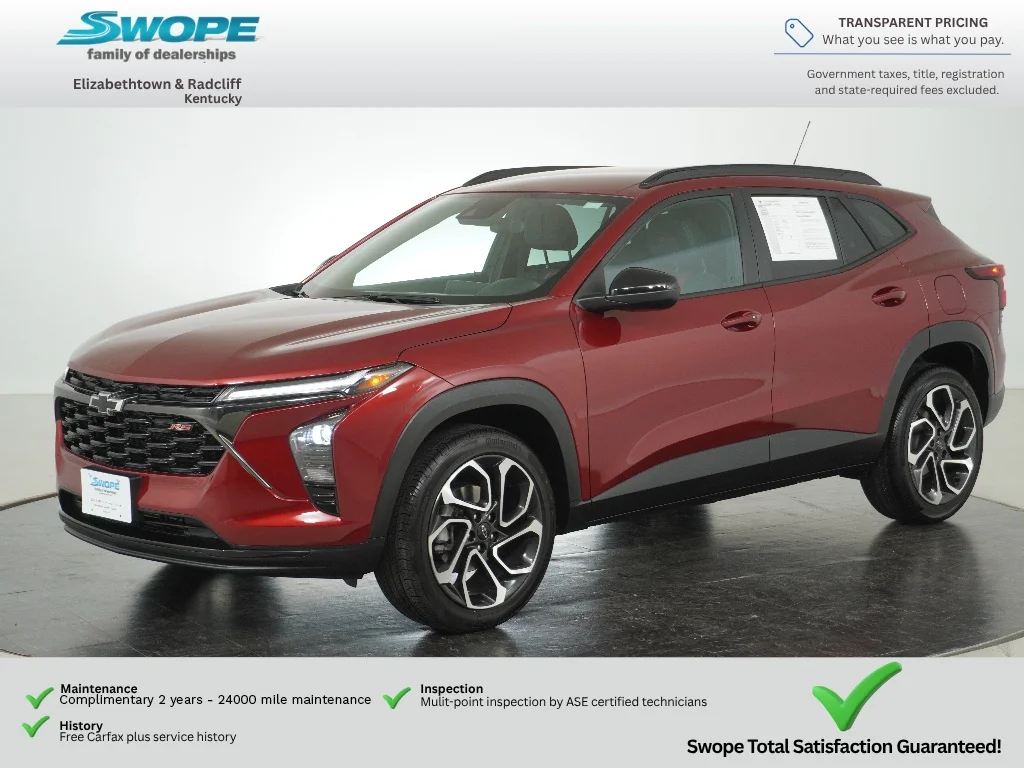 Used 2024 CRIMSON METALLIC Chevrolet 2RS image 7