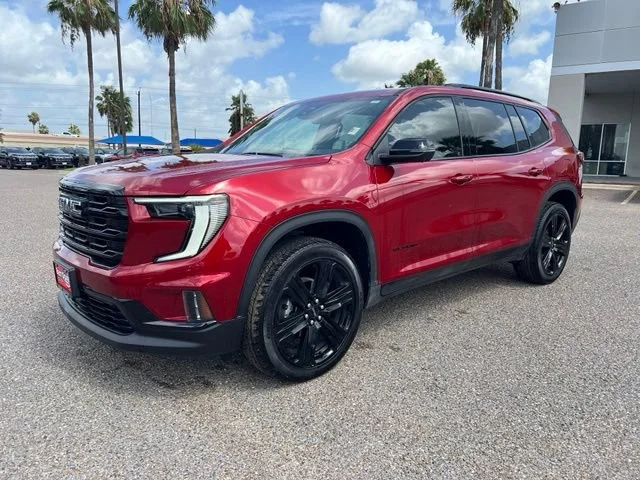 Used 2025 Volcanic Red Tintcoat GMC Elevation image 3