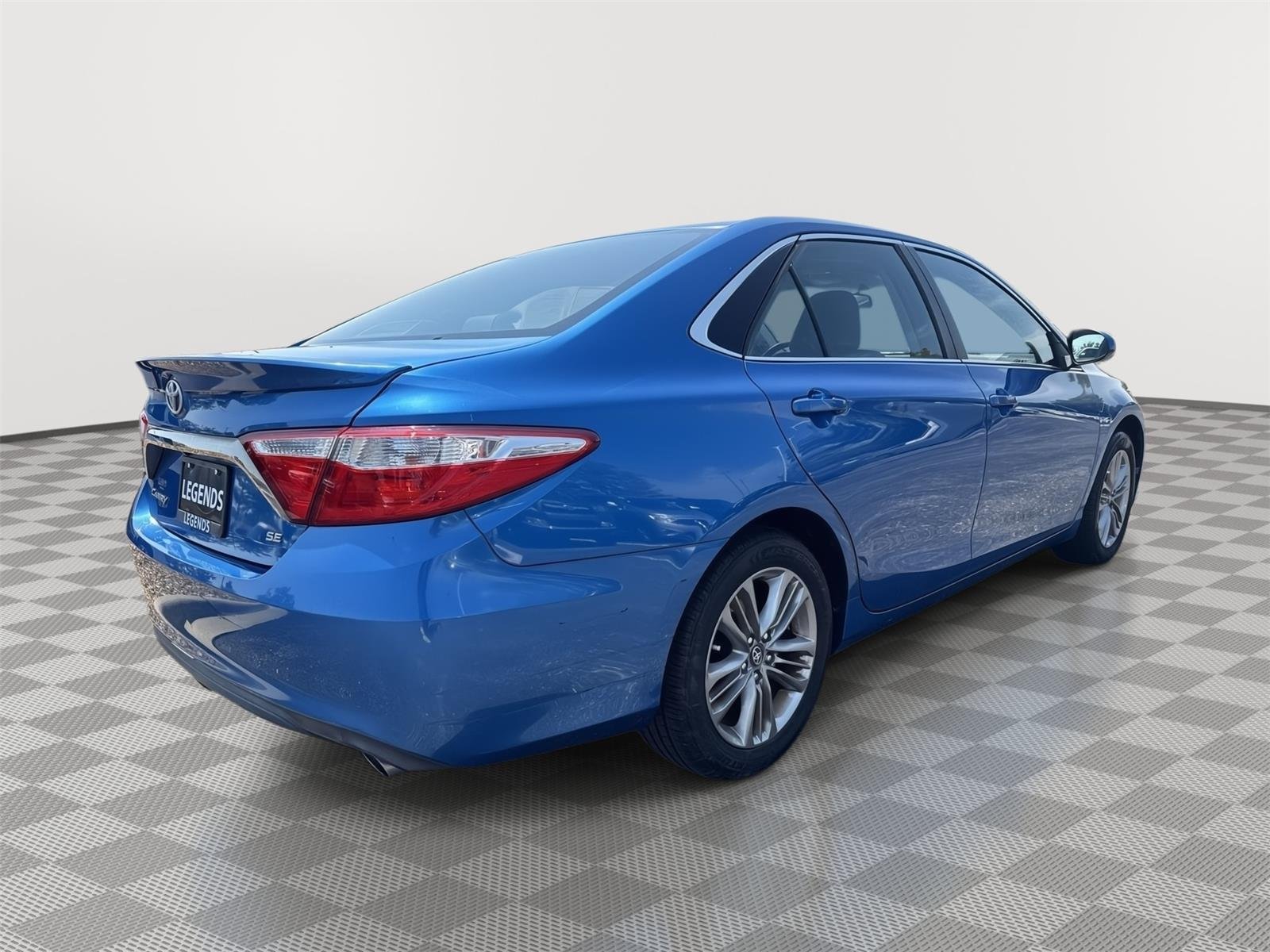 Certified Used 2017 Blue Streak Metallic Toyota SE image 5