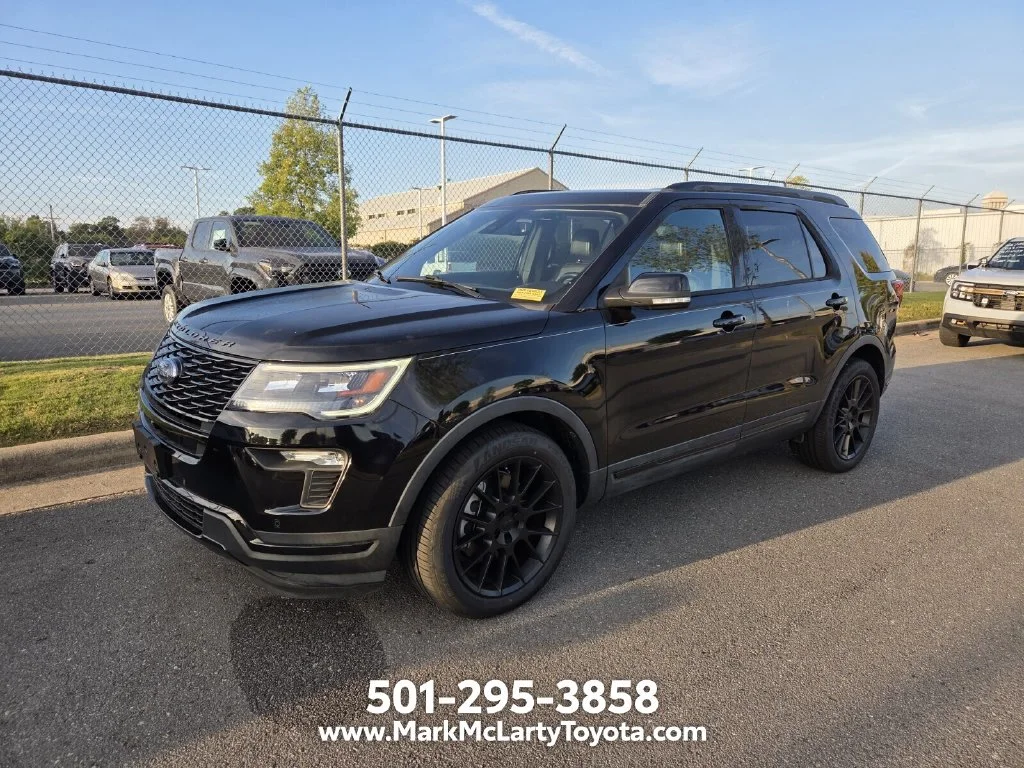 Used 2018 Black Ford Sport image 10