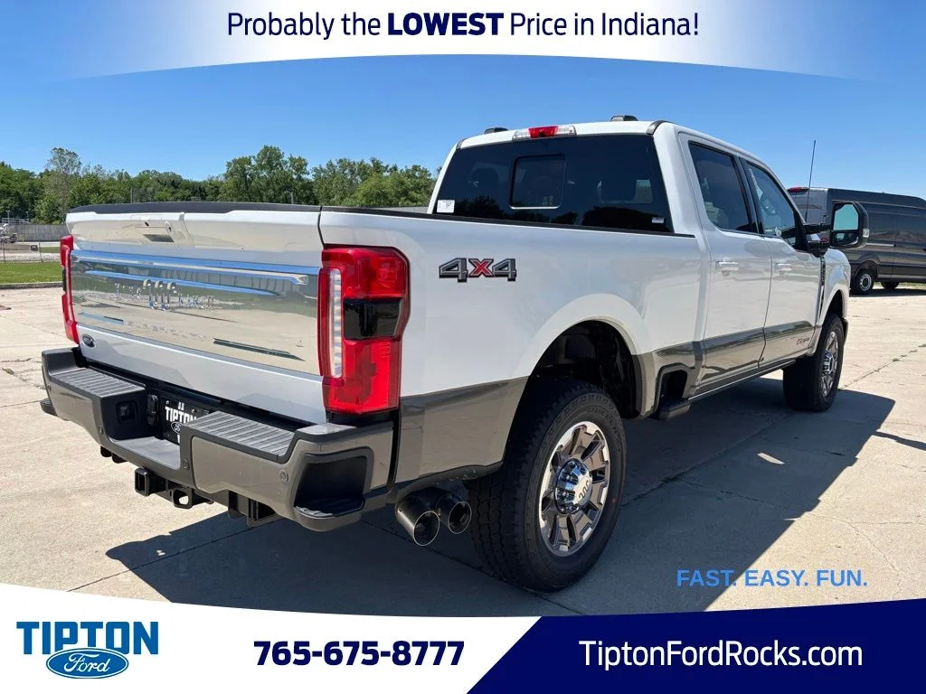 New 2026 Star White Metallic Tri-Coat Ford F-250® King Ranch® image 30