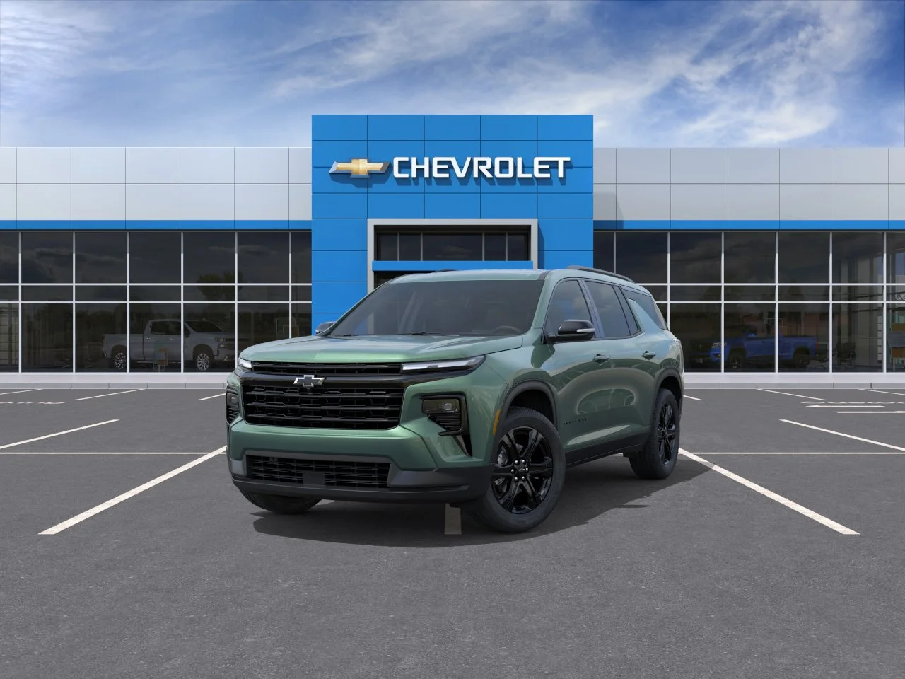New 2027 Trillium Green Metallic Chevrolet LT image 8