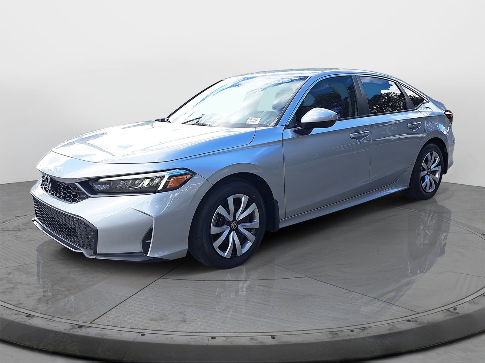 New 2026 Solar Silver Metallic Honda LX image 3