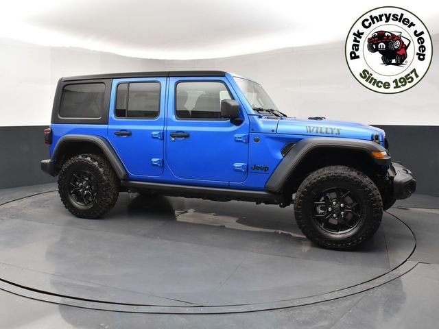 New 2026 Hydro Blue Pearlcoat Jeep Willys image 1