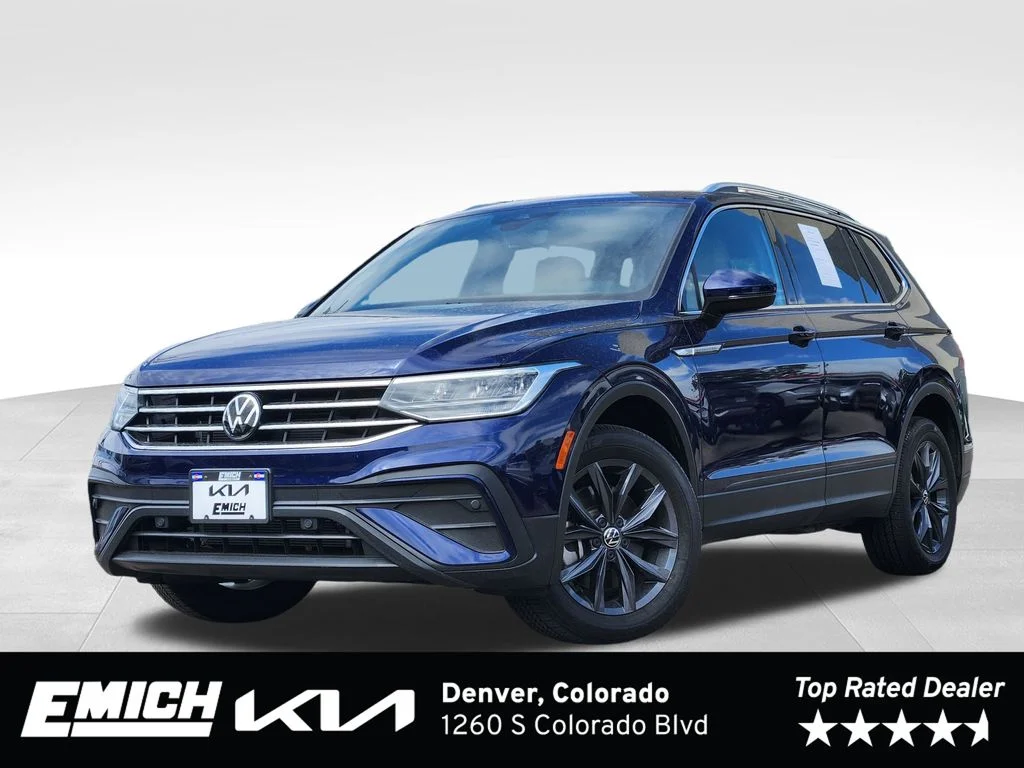 Used 2022 Blue Volkswagen 2.0T SE image 1