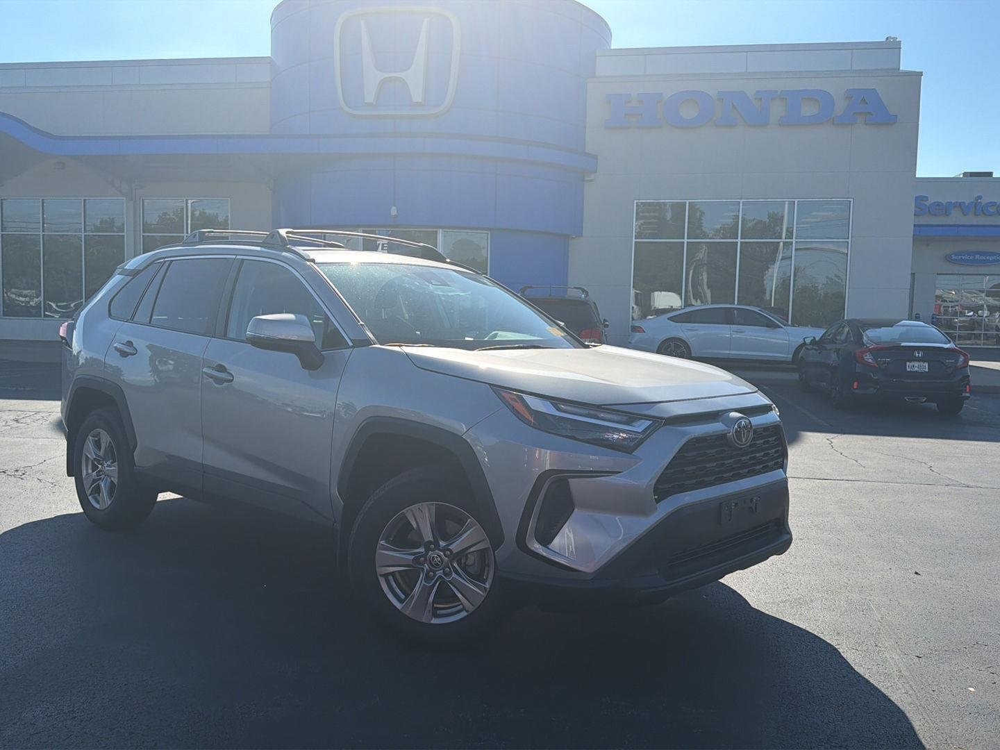 Used 2023 Silver Sky Metallic Toyota XLE image 21