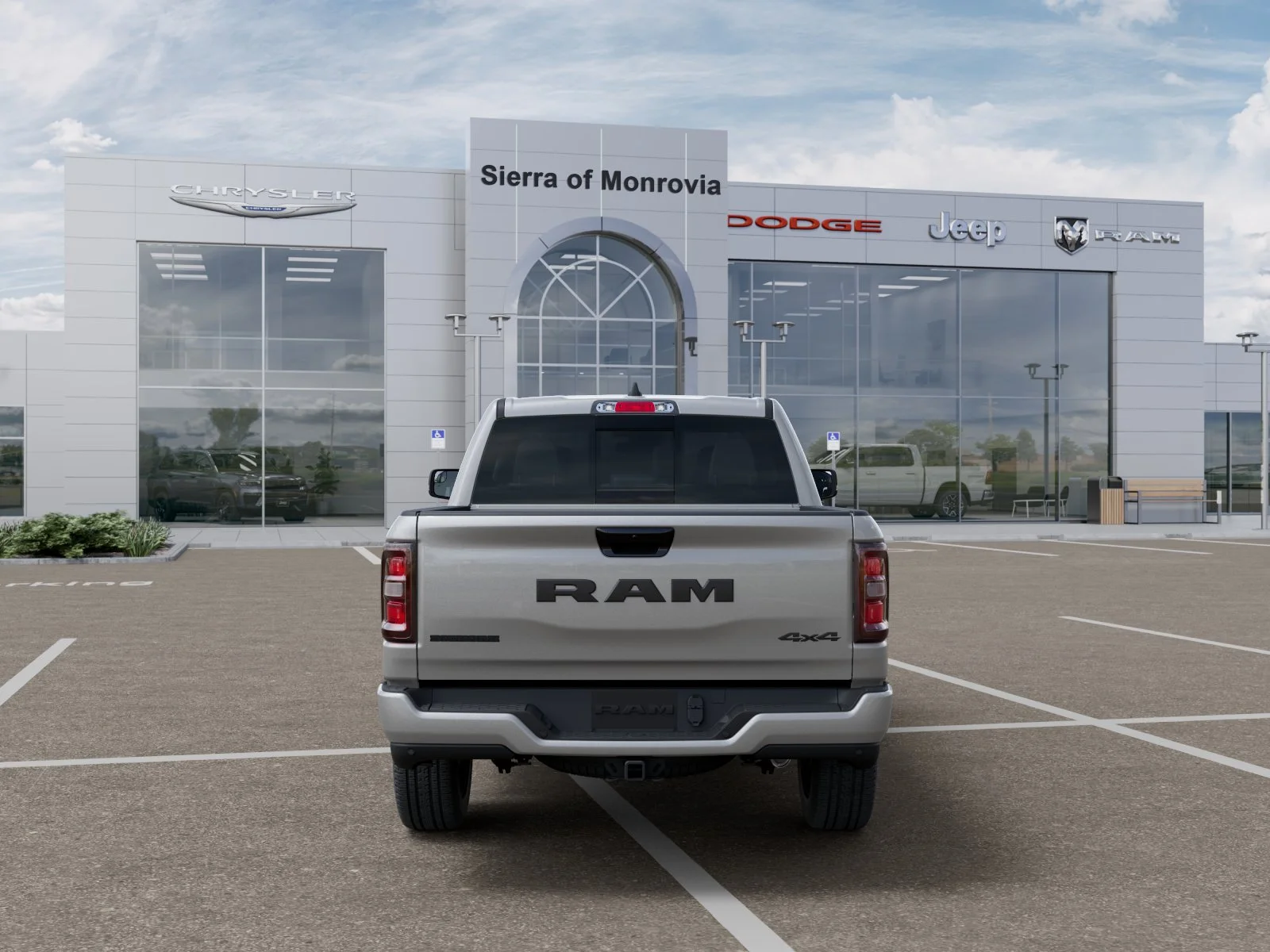 New 2026 Silver Zynith Exterior Paint RAM Big Horn/Lone Star image 33