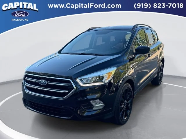 Used 2017 Black Ford SE image 1