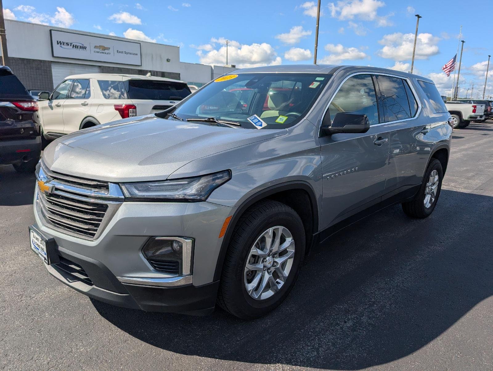 Used 2023 Sterling Gray Metallic Chevrolet LS image 4