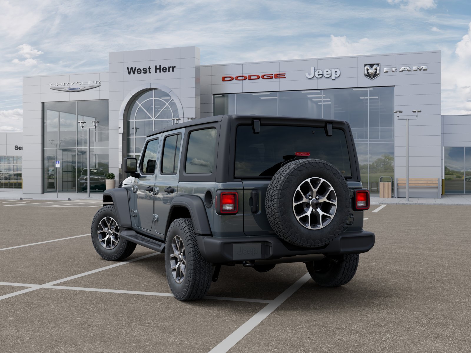 New 2026 Anvil Clear-Coat Exterior Paint Jeep Sport S image 3