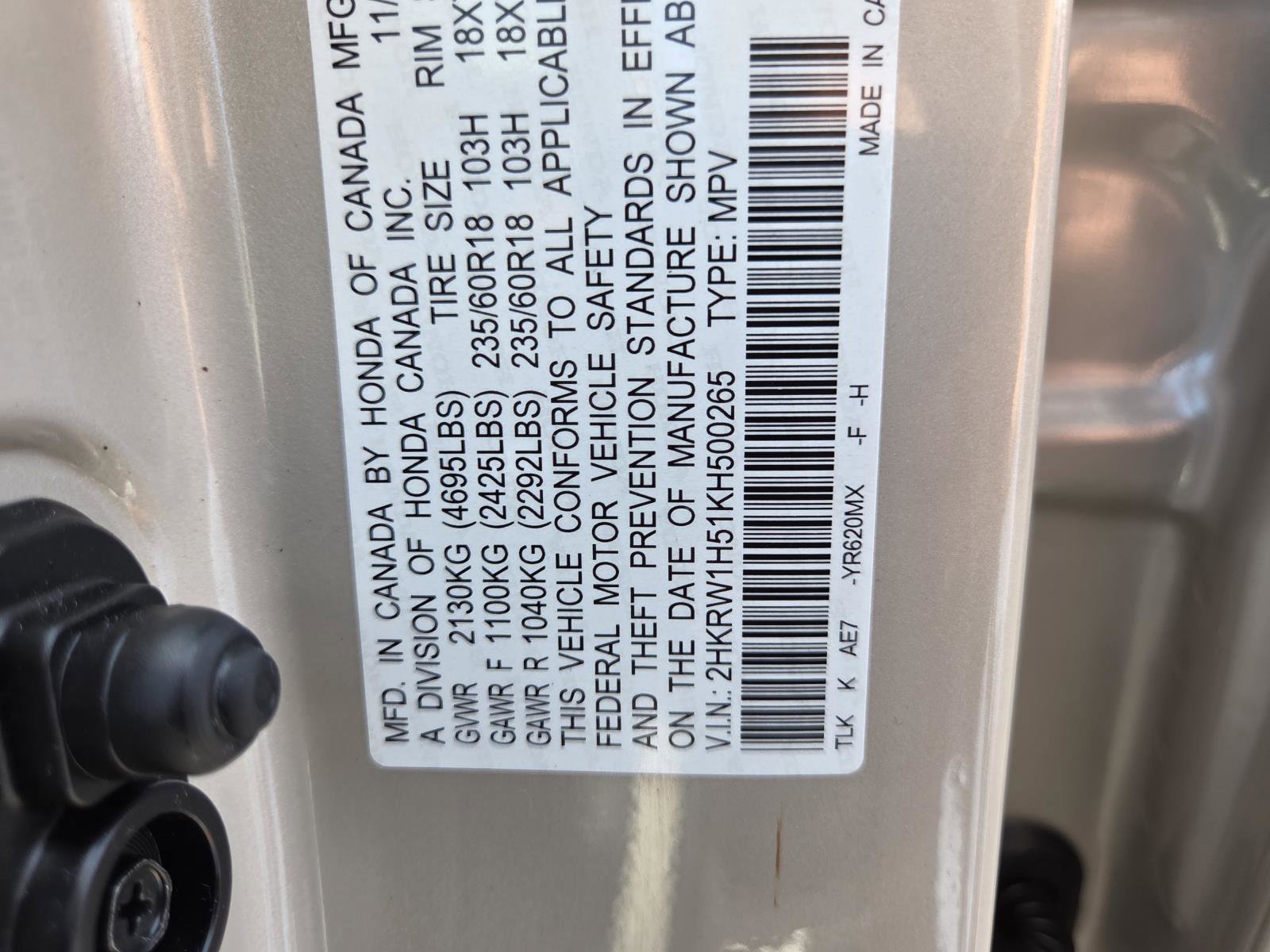 Used 2019 Sandstorm Metallic Honda EX image 29