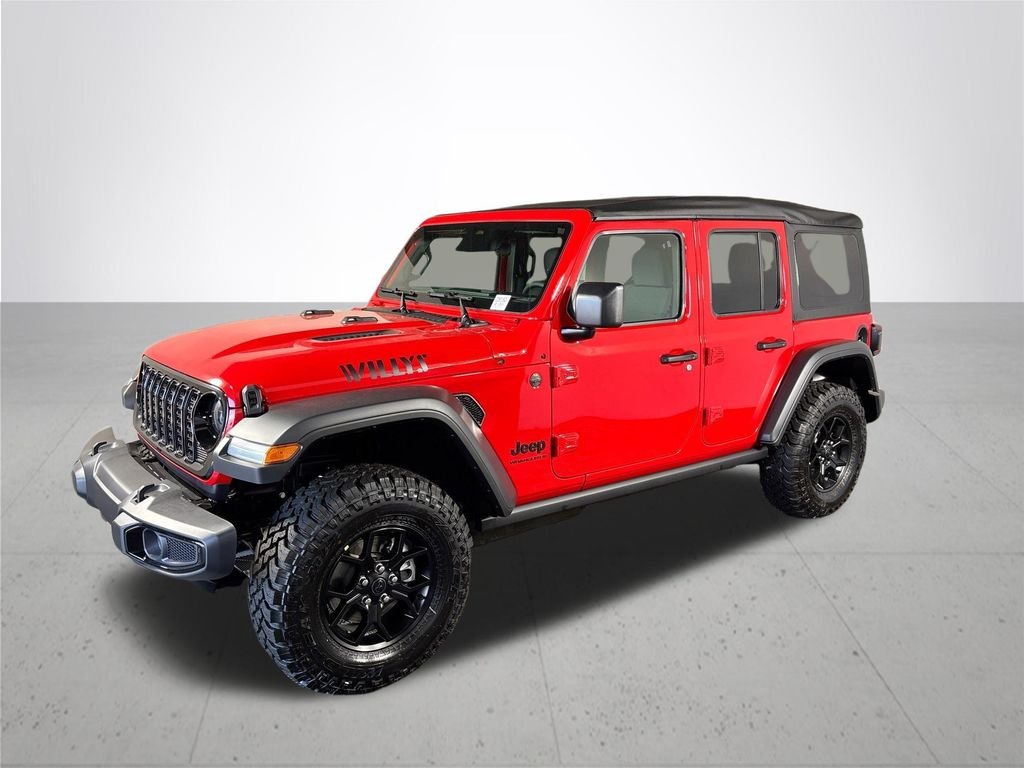 New 2026 Firecracker Red Clear-Coat Exterior Paint Jeep Willys image 2