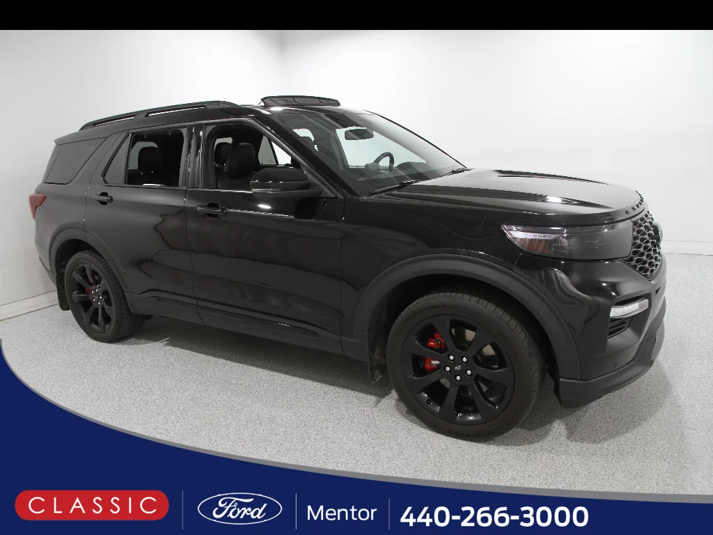 Used 2023 Agate Black Ford ST image 1