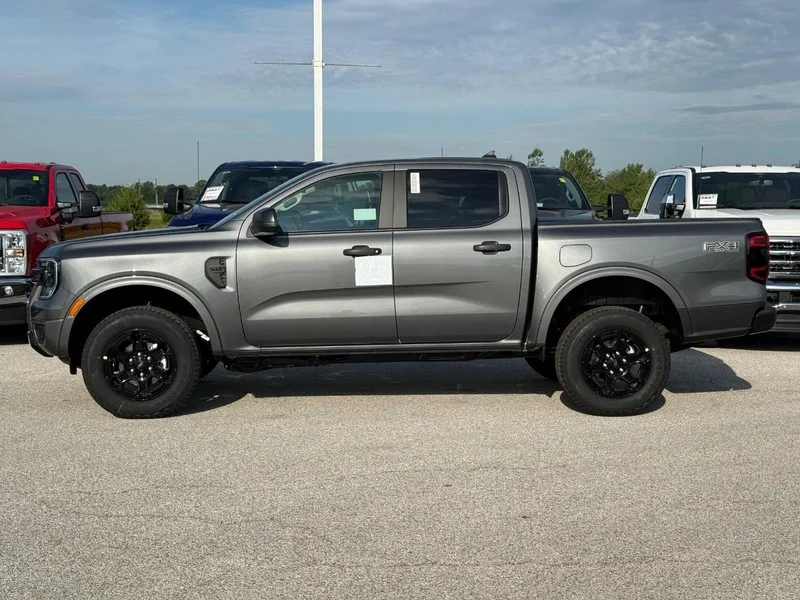 New 2026 Carbonized Gray Metallic Ford XLT 4WD SuperCrew 5
