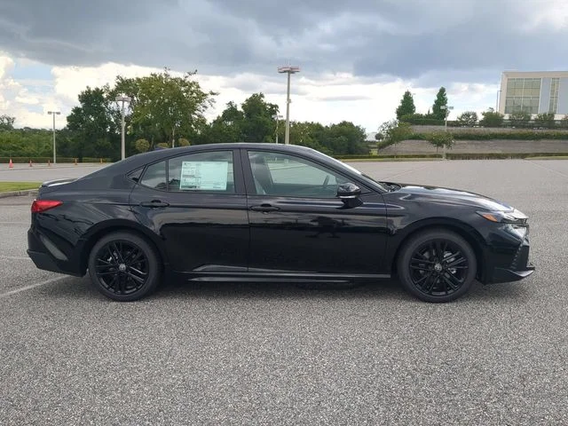 New 2026 Midnight Black Metallic Toyota SE image 3