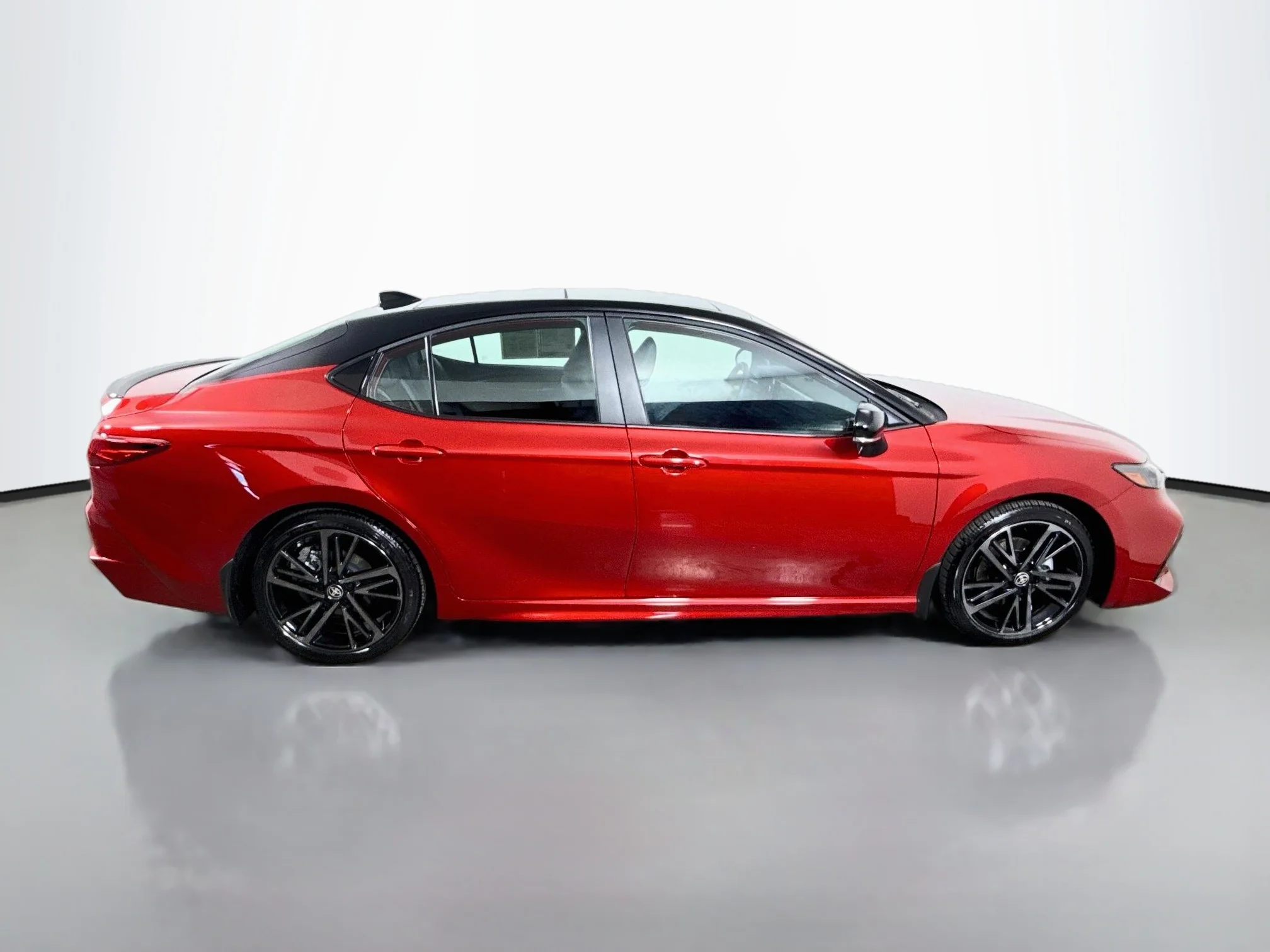Certified Used 2026 Supersonic Red w/Midnight Black Metallic Roof Toyota XSE image 8