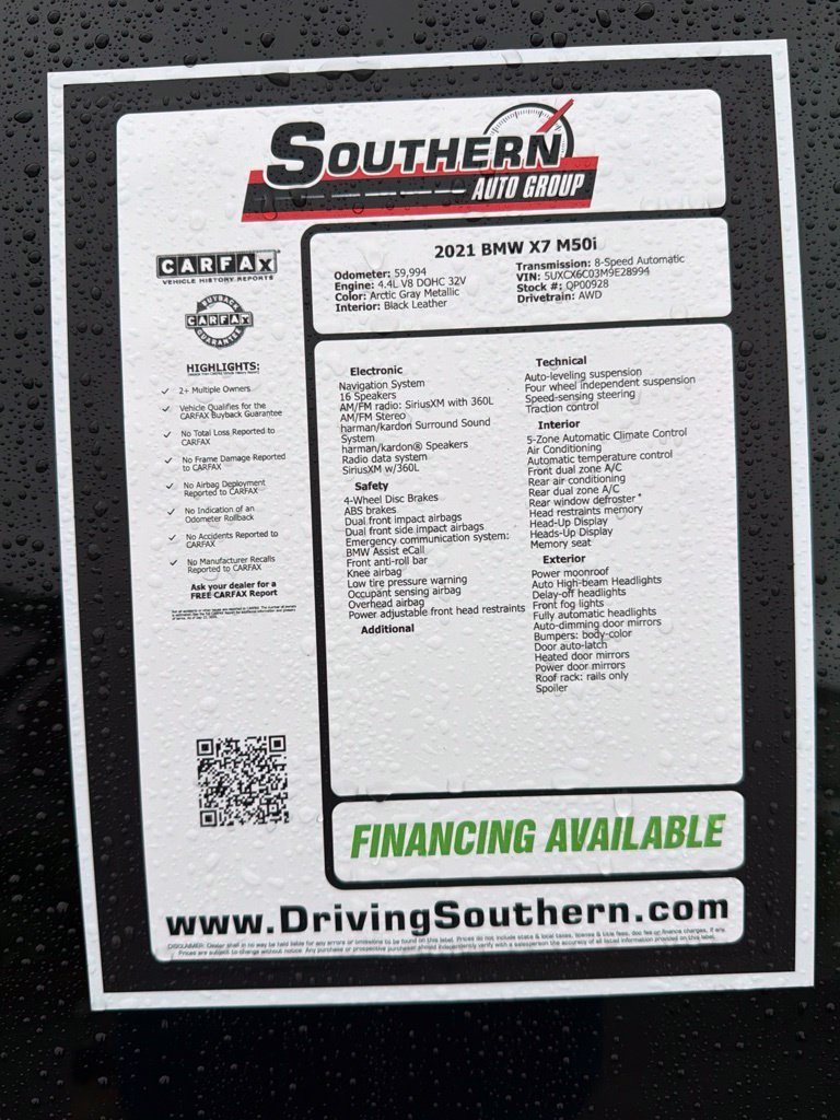 Used 2021 Gray BMW M50i image 21