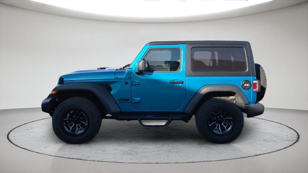 Used 2024 Blue Jeep Sport image 14
