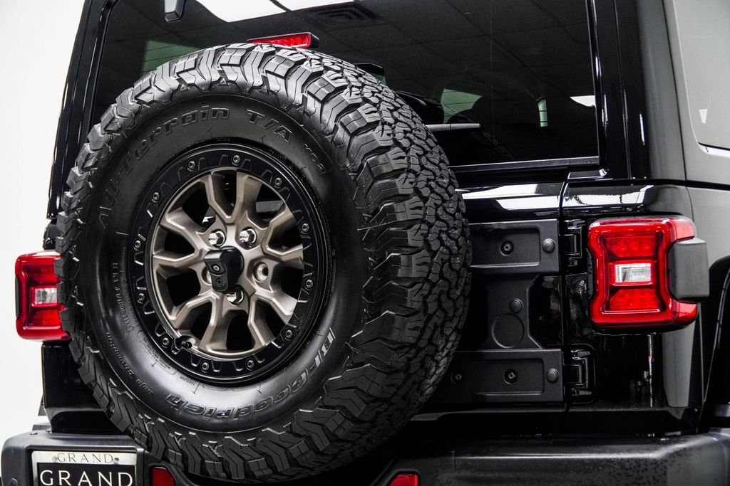 Used 2021 Black Jeep Unlimited Rubicon 392 image 14
