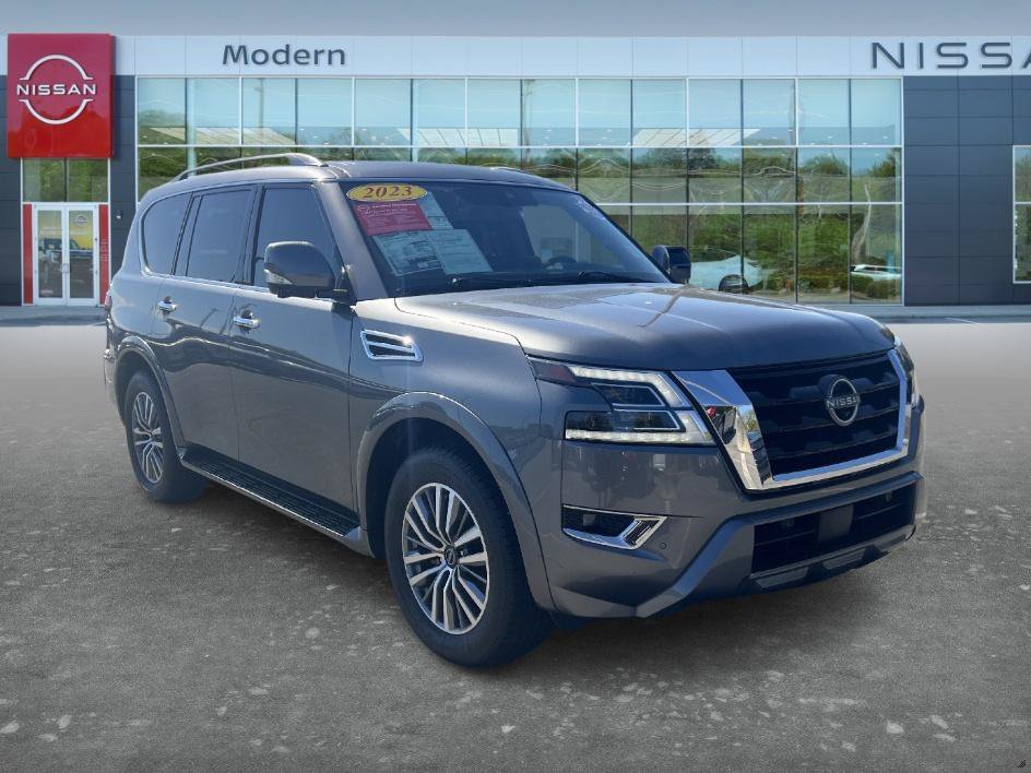 Certified Used 2023 Gun Metallic Nissan SL image 3
