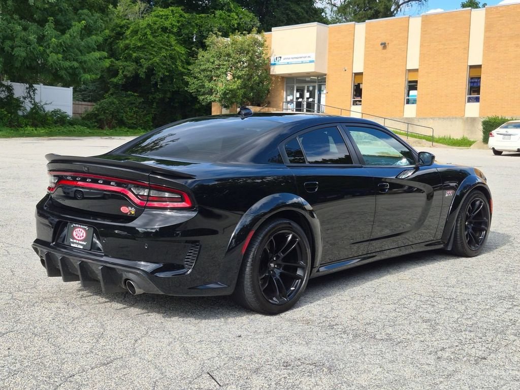 Used 2023 Black Dodge R/T Scat Pack Widebody image 3