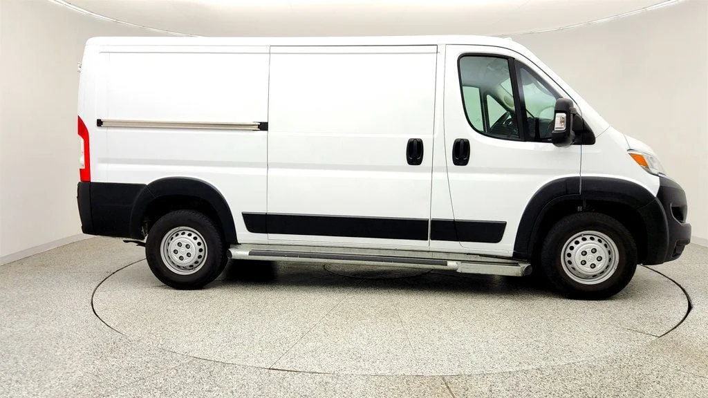 Used 2025 Bright White Clearcoat Ram Tradesman 2500 Low Roof 136