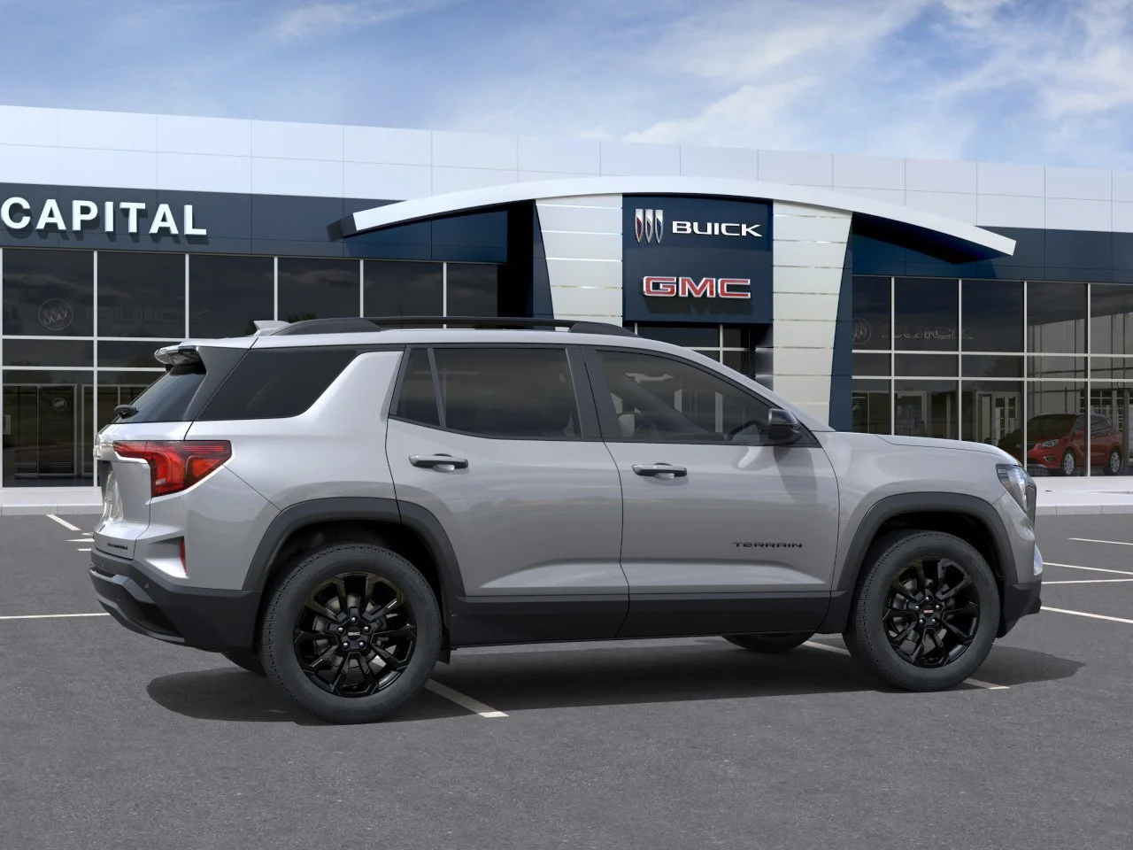 New 2027 Sterling Metallic GMC AWD Elevation image 6