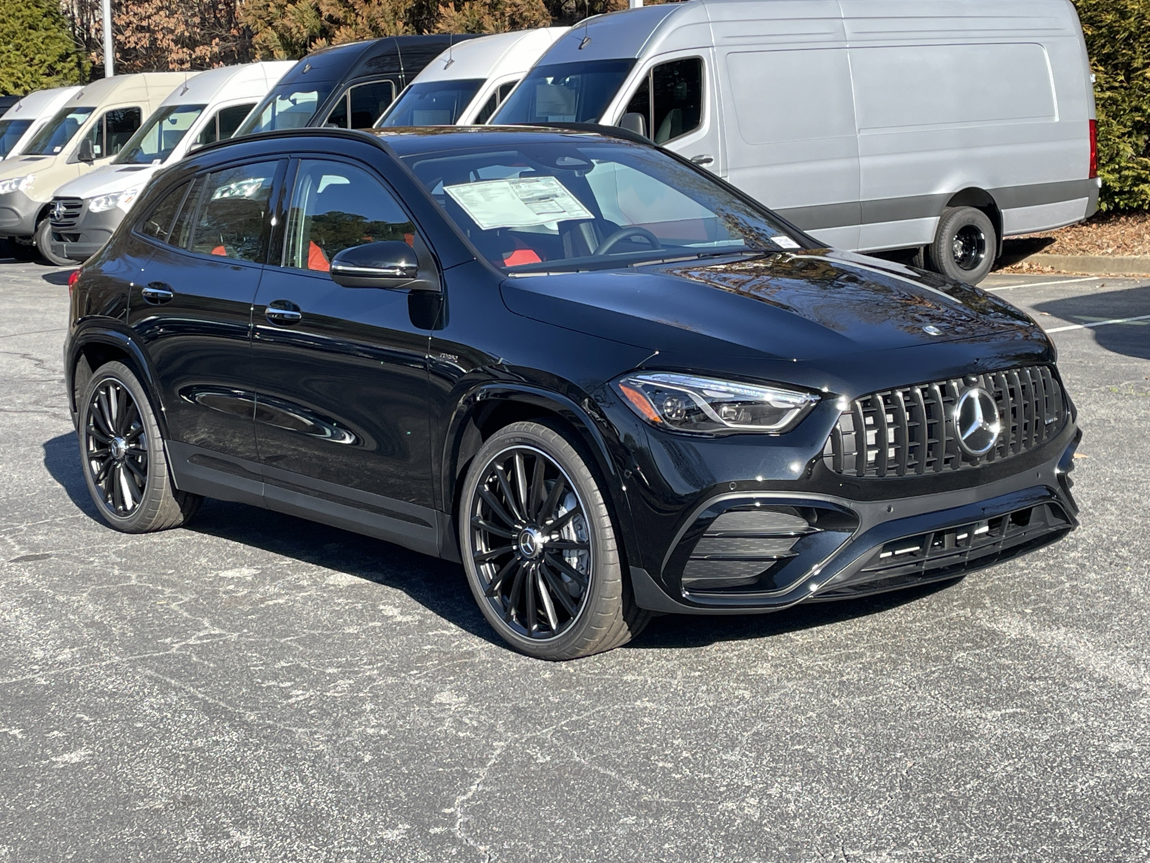 New 2026 Cosmos Black Metallic Mercedes-Benz AMG® GLA 35 4MATIC® SUV image 4