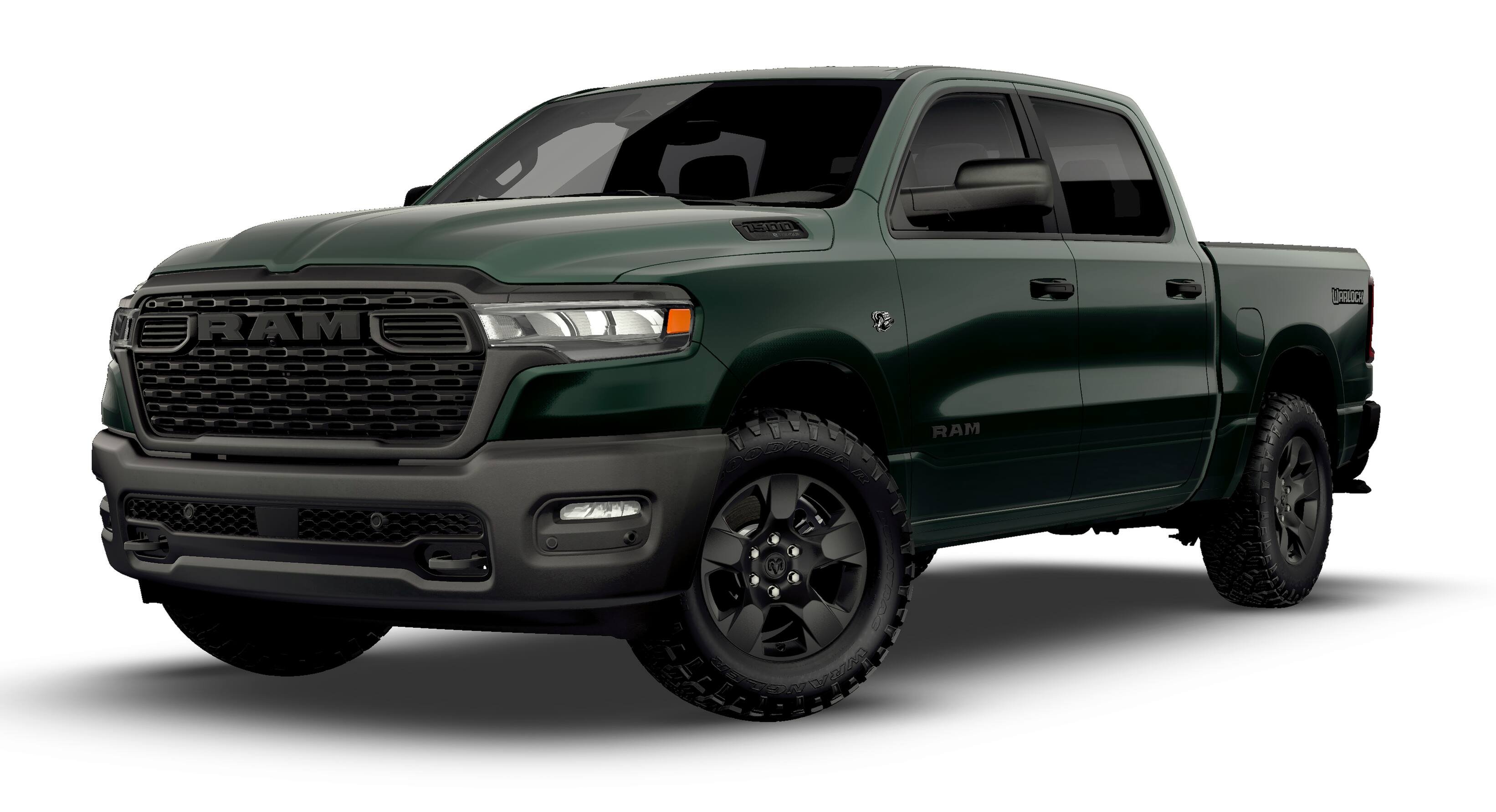 New 2026 Serrano-Green Metallic Exterior Paint RAM  image 13