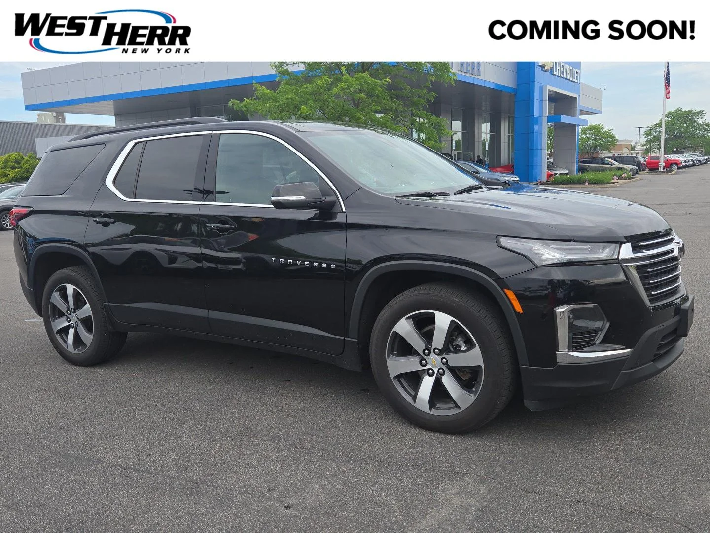 Used 2023 Mosaic Black Metallic Chevrolet LT Leather image 1