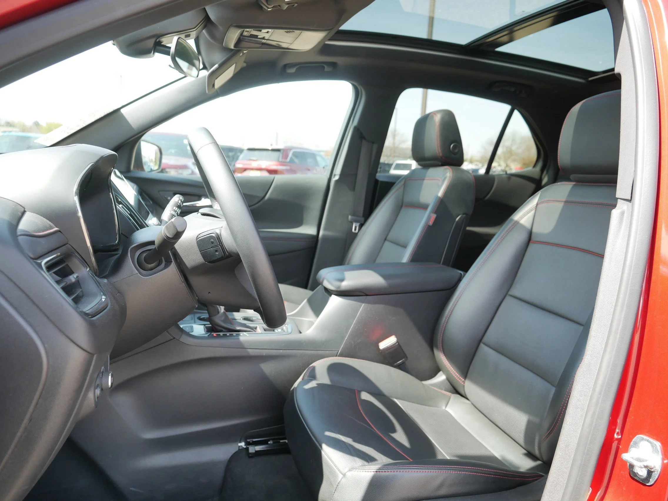 Used 2024 Radiant Red Tintcoat Chevrolet RS image 33